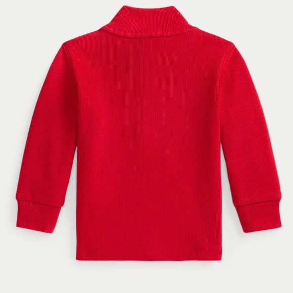 Paul Ralph Polo Ralph Lauren- Estate -Rib Quarter-Zip Pullover - Picture 2 of 2